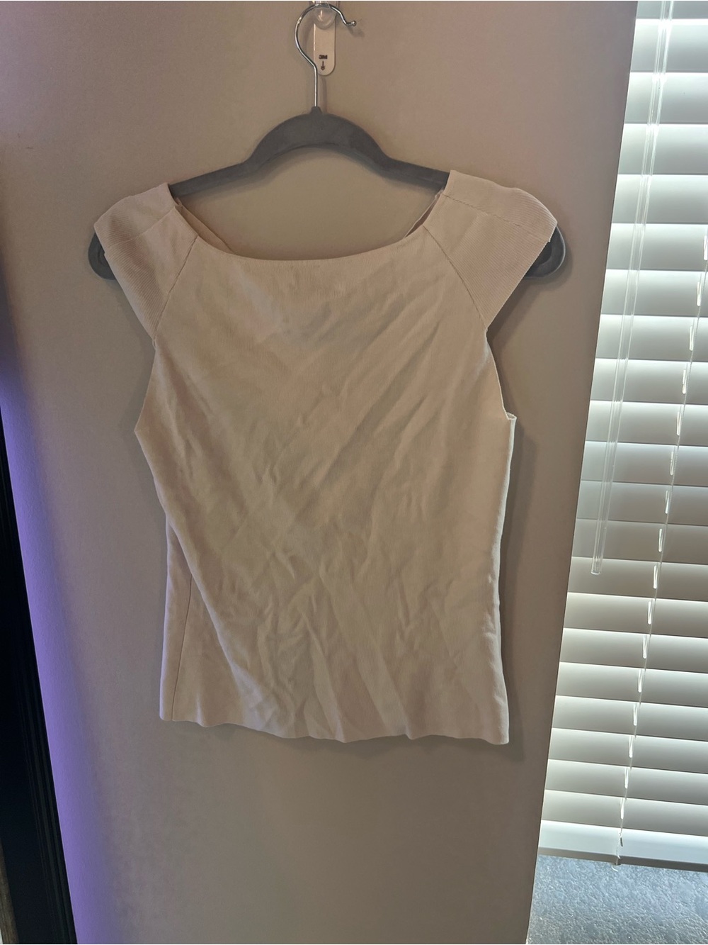 Rafaella Cream Ivory Knit Top – Size Medium - Picture 3 of 3